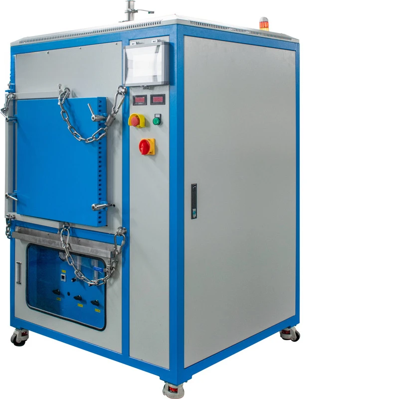 Heat Treatment 1200C 1400C 1700C Inert Gas Nitrogen Hydrogen Vacuum Atmosphere Furnace For Sale