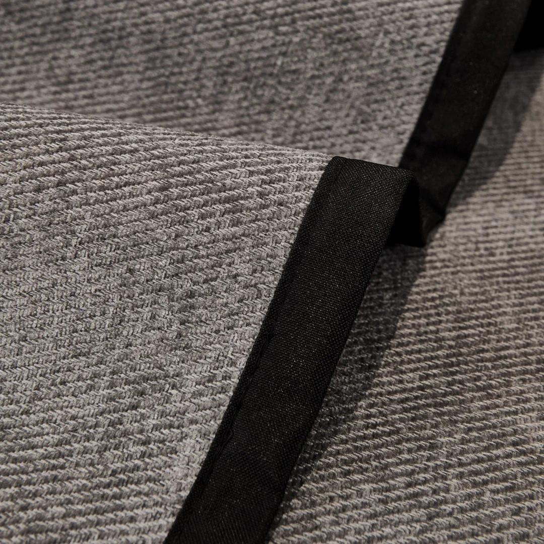 Minimalist Twill Chenille Non-Slip Sofa Cover with Wide Binding, Pet Friendly Couch Seat Cover Furniture Protector Qulity Decor