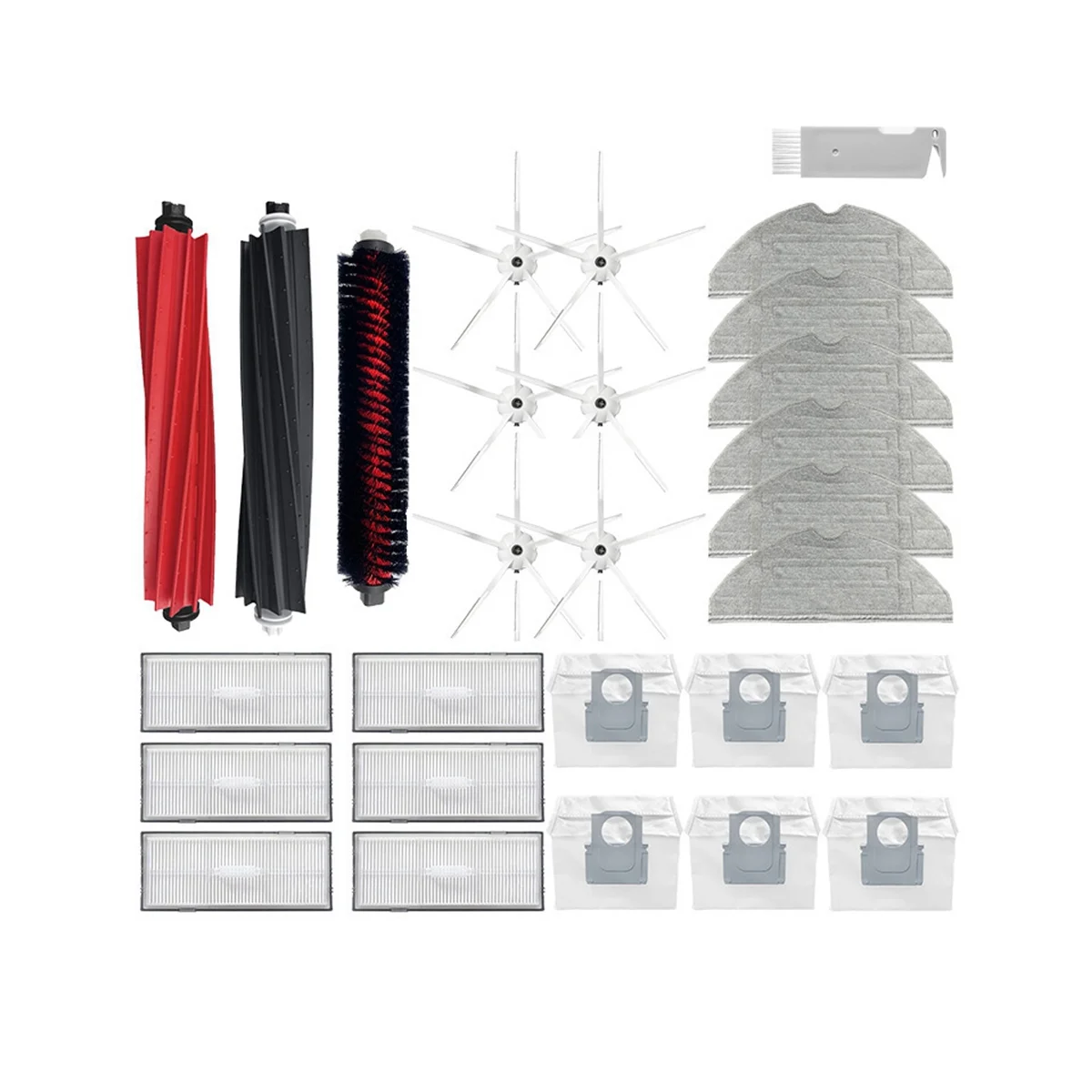 

Sweeper Accessories For S8 PLUS S8+ S8 Pro Ultra G20 Vacuum Cleaner Parts Main Side Brush Mop Hepa Filter Cleaning Rolling Brush