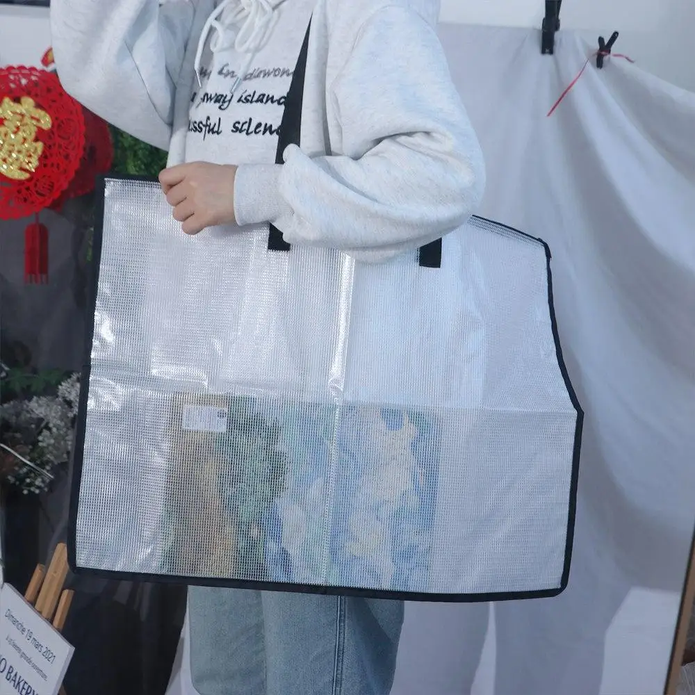 

Sketching Drawing Painting Art Portfolio Bag With Zipper Handle Transparent Art Portfolio Container 19x25in Waterproof
