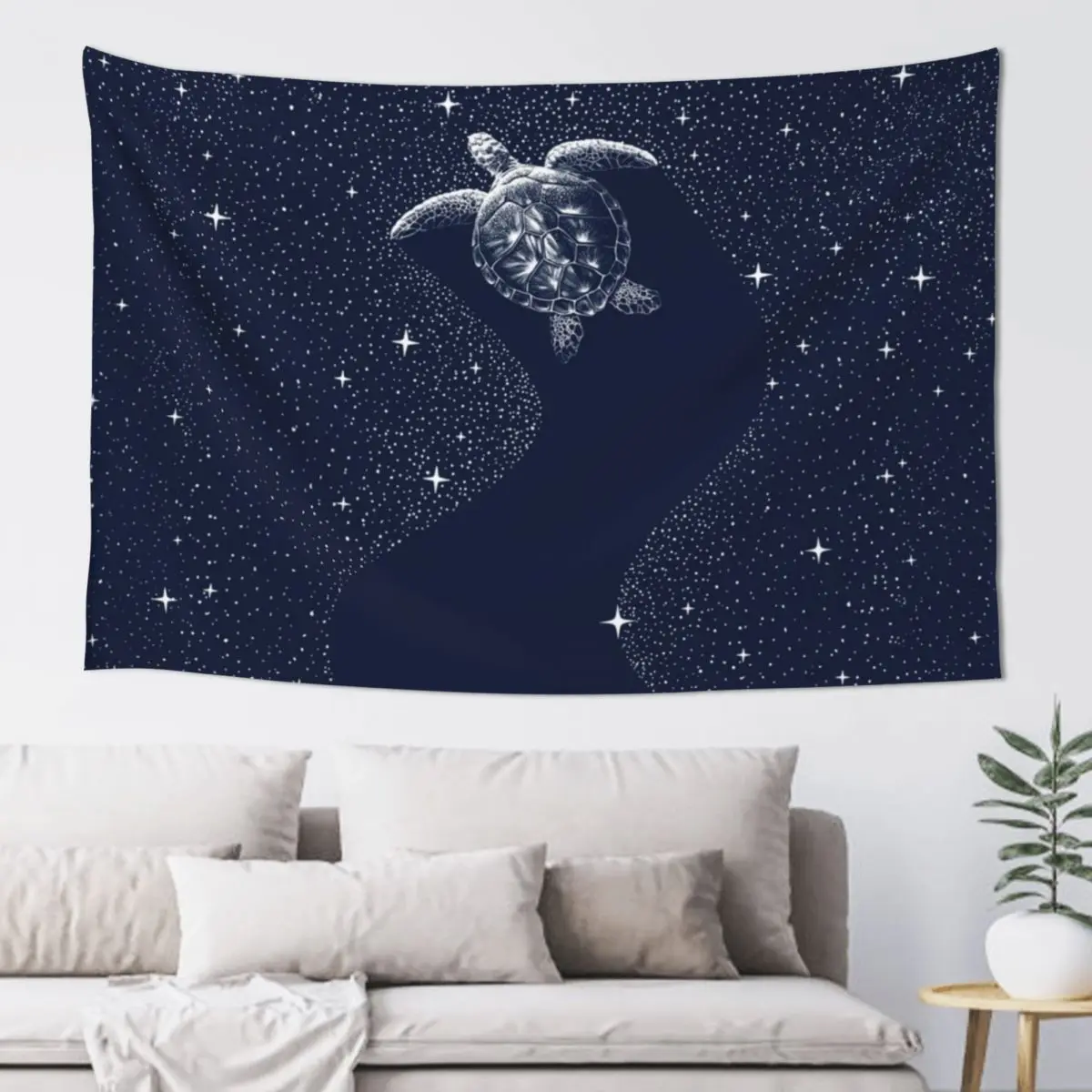 

Starry Turtle Tapestry Wall Tapestries Wall Decoration Wallpaper Bedroom Tapestry