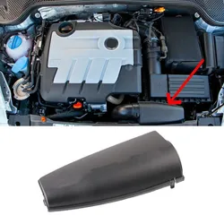 Car Air Intake Duct Cover Lid 1K0805965J9B9 For Golf MK5 MK6 2004-2013 1.9TDI/2.0TDI/2.0TFSI Car Air Intake Duct Lid Accessories