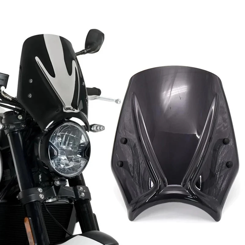 

Лобовое стекло мотоцикла для Triumph Trident660 2021-2024, передний ветрозащитный экран, воздушные дефлекторы для Trident 660, детали