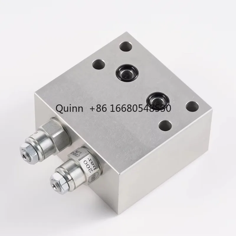 

VD Анодированный алюминиевый четырехходовой балансировочный клапан 7 мм BSP и W220, 5 GPM, для гидравлических систем, ремонтный комплект коллектора клапанов