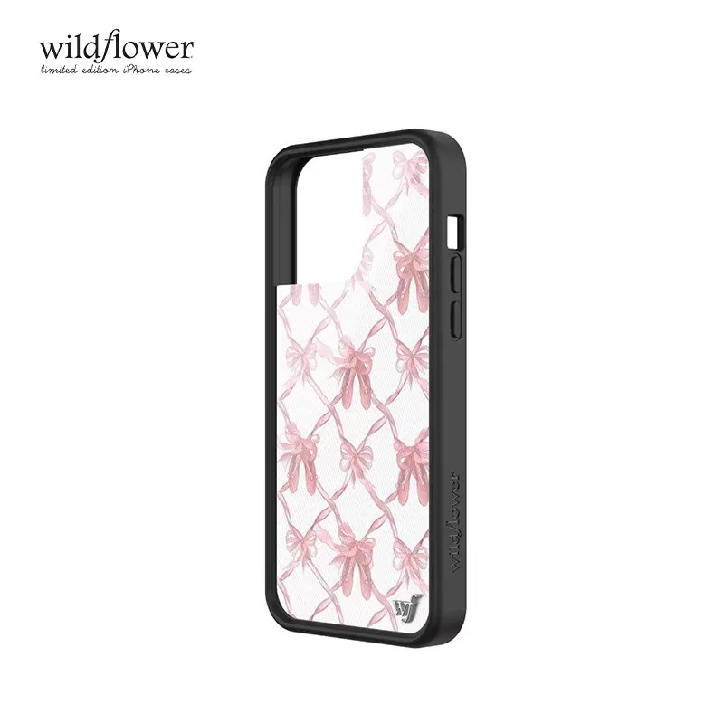 على بوانت أحذية الباليه البرية جراب هاتف آيفون 11 12 13 14 15 16 17 برو ماكس زائد الهواء 17 برو الفتيات wf الأوشحة الوردية غطاء #4