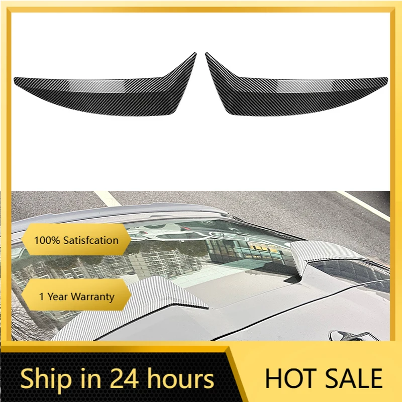 

Emblems Glossy black Car Rear Roof Spoiler Wing Rear Trunk Splitter Diffuser Trim For BMW X6 G06 2019-2024 Car Styling