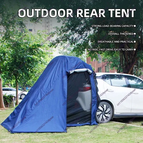 

Car Trailer Tent Carport SUV car camping tent Outdoor car camping tail extension Waterproof and mosquito-proof