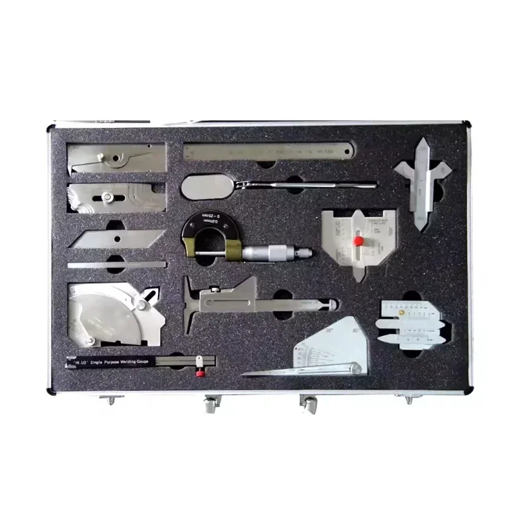 

Aluminum alloy box 16 pcs Set Welding Gauge Inspection Tool Kit