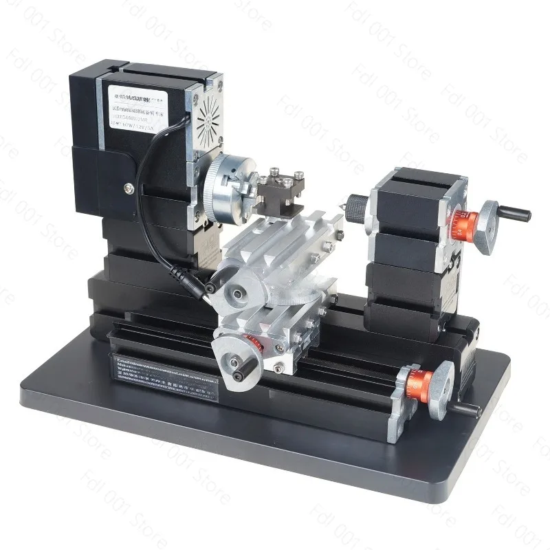 TZ20002MR-60 High-power Miniature Metal Rotating Lathe - Student Model Machine Tool Set for DIY Use