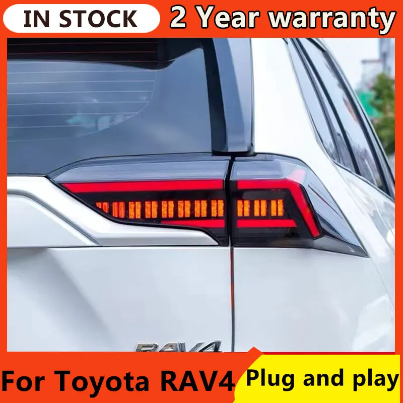 Car accessory For Toyota RAV4 Tail Lights 2019 2020 2021 2022 Rav 4 LED Tail Light tailight Dynamic Signal Auto Accessories