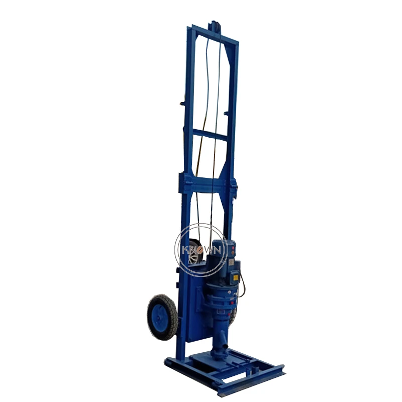 Air Drilling Machine Borehole Drilling Rig Portable Machine For Water Well Borehole Rig Truck High Quality Electric