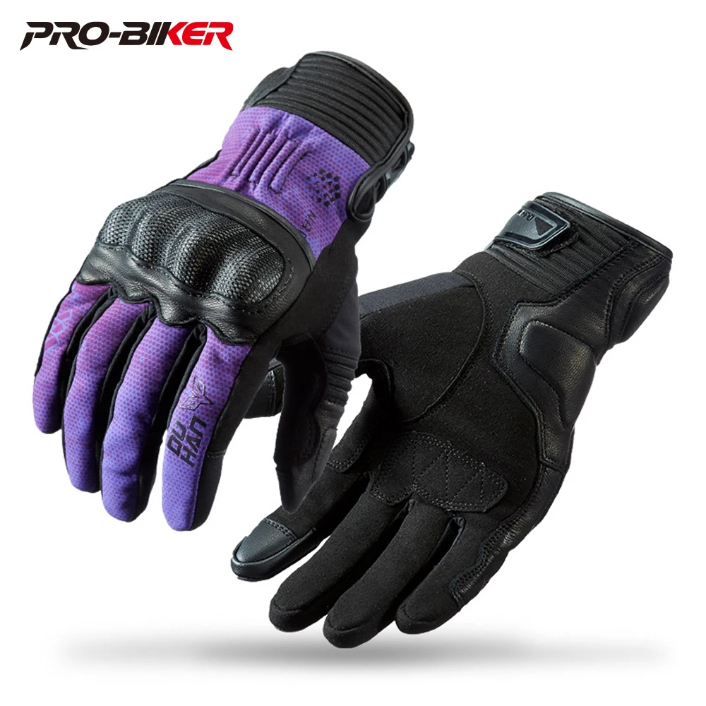 

Water repellent Motocross Gloves Wear-resistant Women's Biker Pants Anti-fall Motorcycle Equipment Anti-slip Motorcycle Gloves