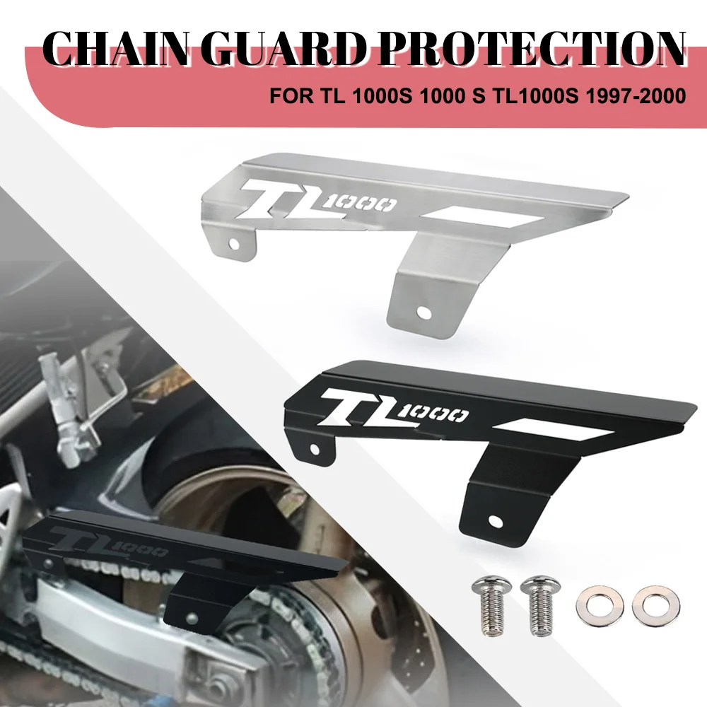 

For Suzuki TL 1000S 1000 S TL1000S 1997-1998-1999-2000 Motorcycle Rear Sprocket Guard Chain Extension Cover Protector Plate