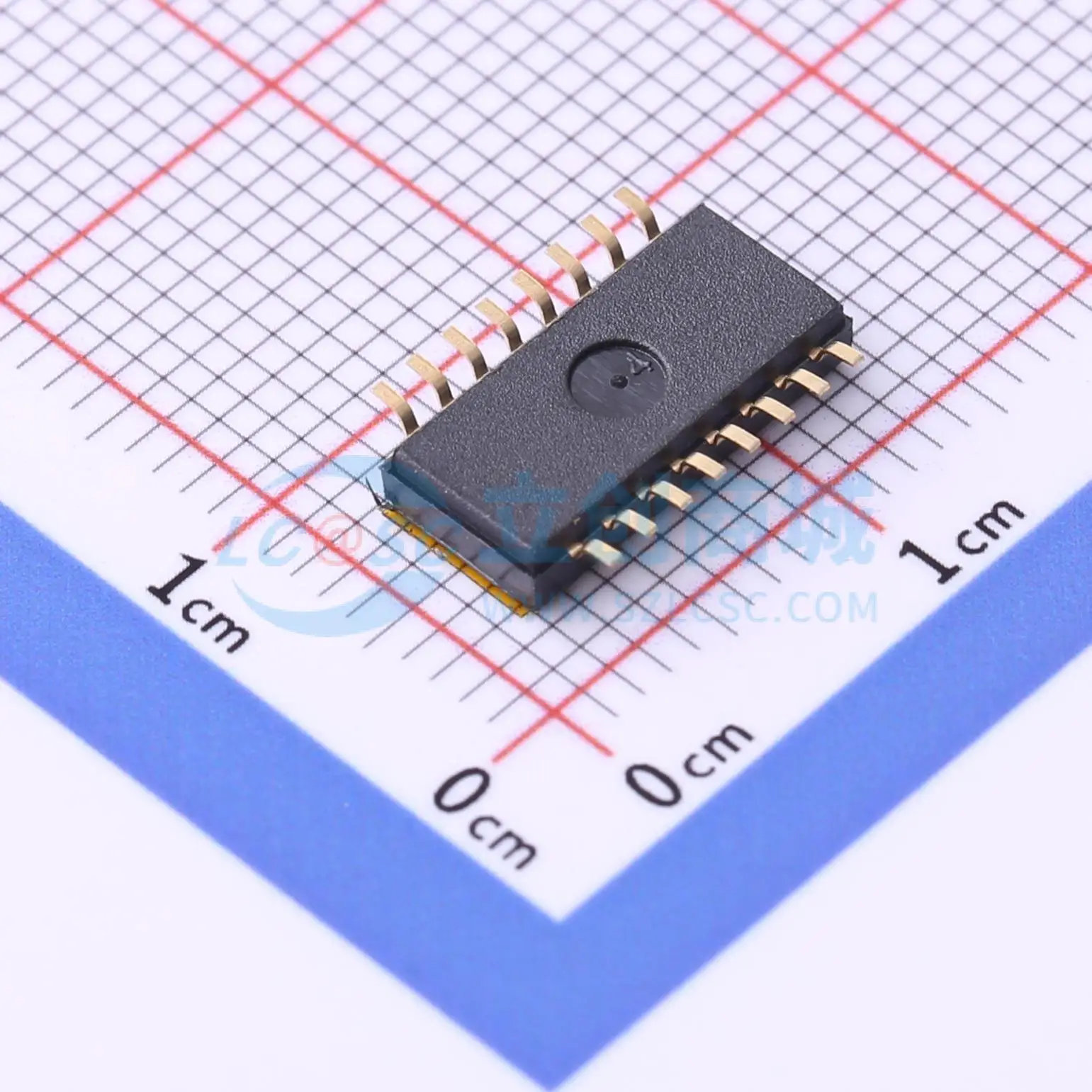 22pcs DSHP08TSGER SMD P 1.27mm SPST 8 1.27mm DIP Switch