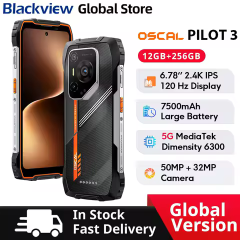 Blackview Oscal PILOT 3 Rugged Phone 5G MediaTek D...