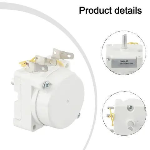 1pc 15A AC250V DDFB-30 Time Controller Switch Mechanical Type Electric Pressure Cooker Timers Home Accessories