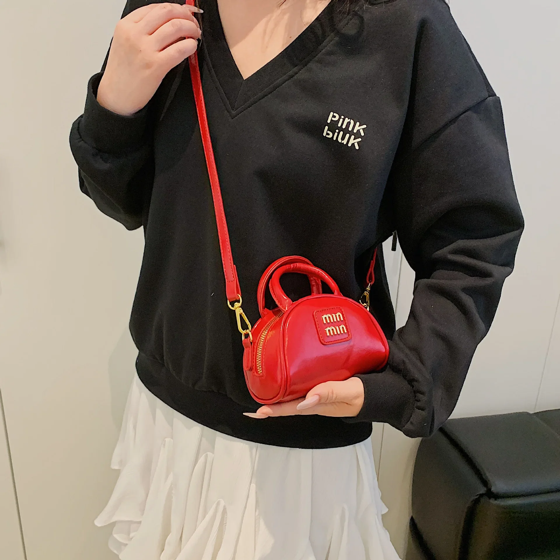 

2025 Trendy Shell-shaped Mini Bag - Stylish Mother-Daughter Matching Shoulder/Crossbody Purse for Girls