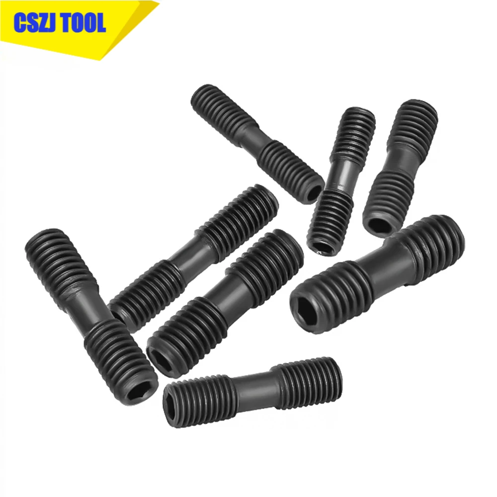 CSZJ 10pcs/set CNC Clamp Screw MCS625 MCS830 MCS520 MCS620 screw CNC lathe turning cutter rod Tool holder machining center tools