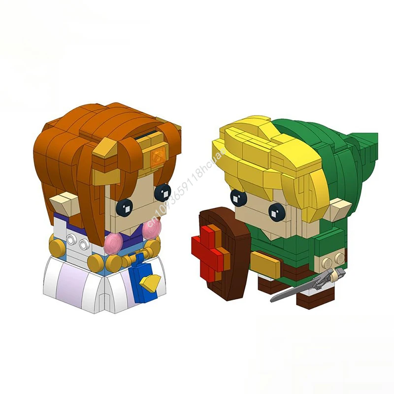 364 個 MOC RB リンクファンタジーケストブリックヘッドズモデルビルディングブロックレンガクリエイティブ子供のおもちゃアイデア DIY 建築クリスマスギフト