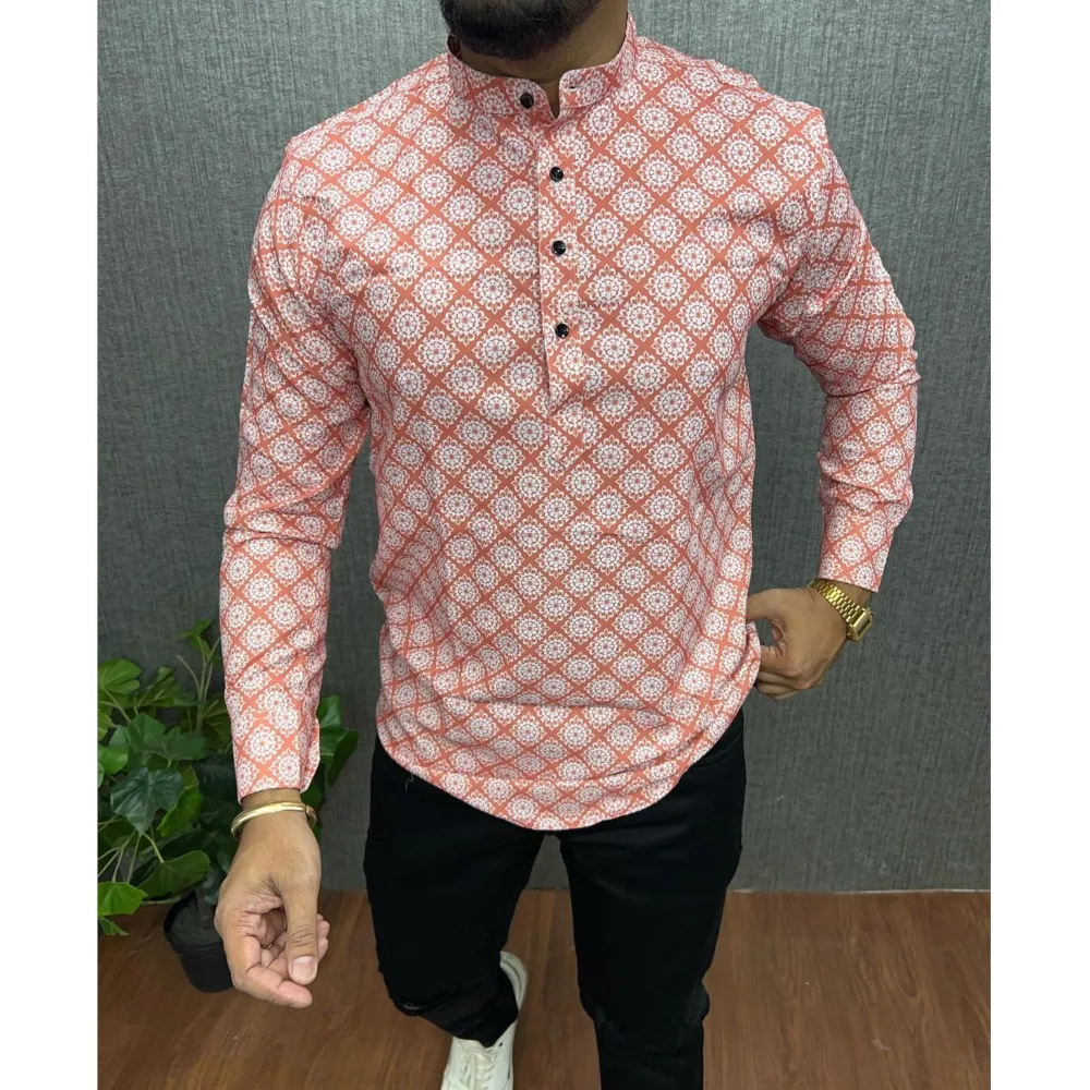 Muslim Long Sleeves Shirt Aman Abaya Jubba Pakistan Muslim Saudi Arabia Djellaba Islam Clothing Prayer National Style