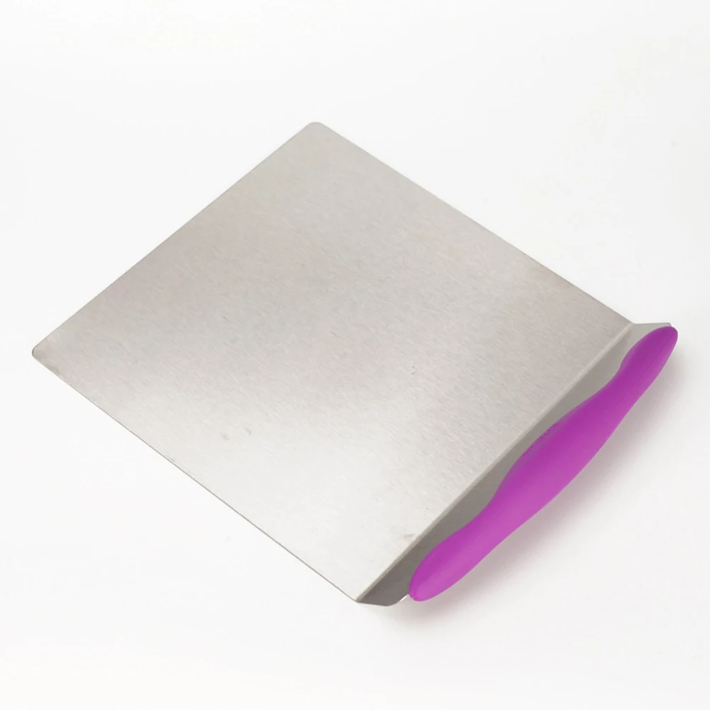 

Stainless Steel Cake Shovel Silver Pie Lifter Tray Transfer Cookie Spatula Pizza Anti Slip Handle Easy Grip Oven Clean Kitchen