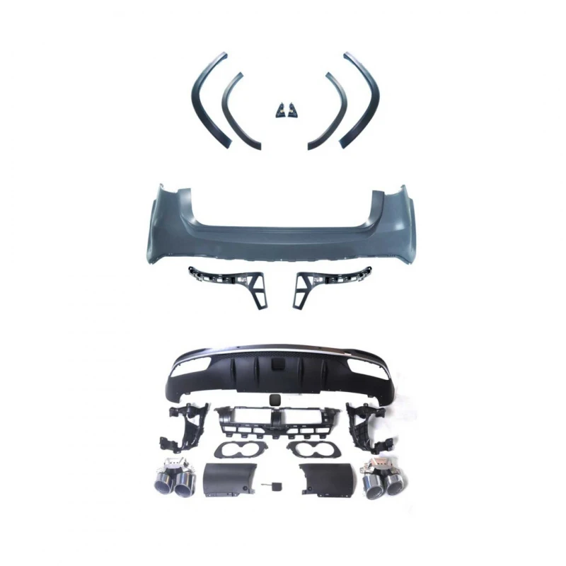 

The body kit is suitable for GLS53 modified bumpers, 2024 model, old to new conversion x167