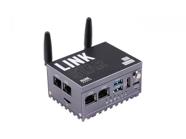 LinkStar-H68K-1432 Router with Wi-Fi 6, 4GB RAM & 32GB eMMC, dual-2.5G & dual-1G Ethernet, 4K output, Pre-installed Android 11,