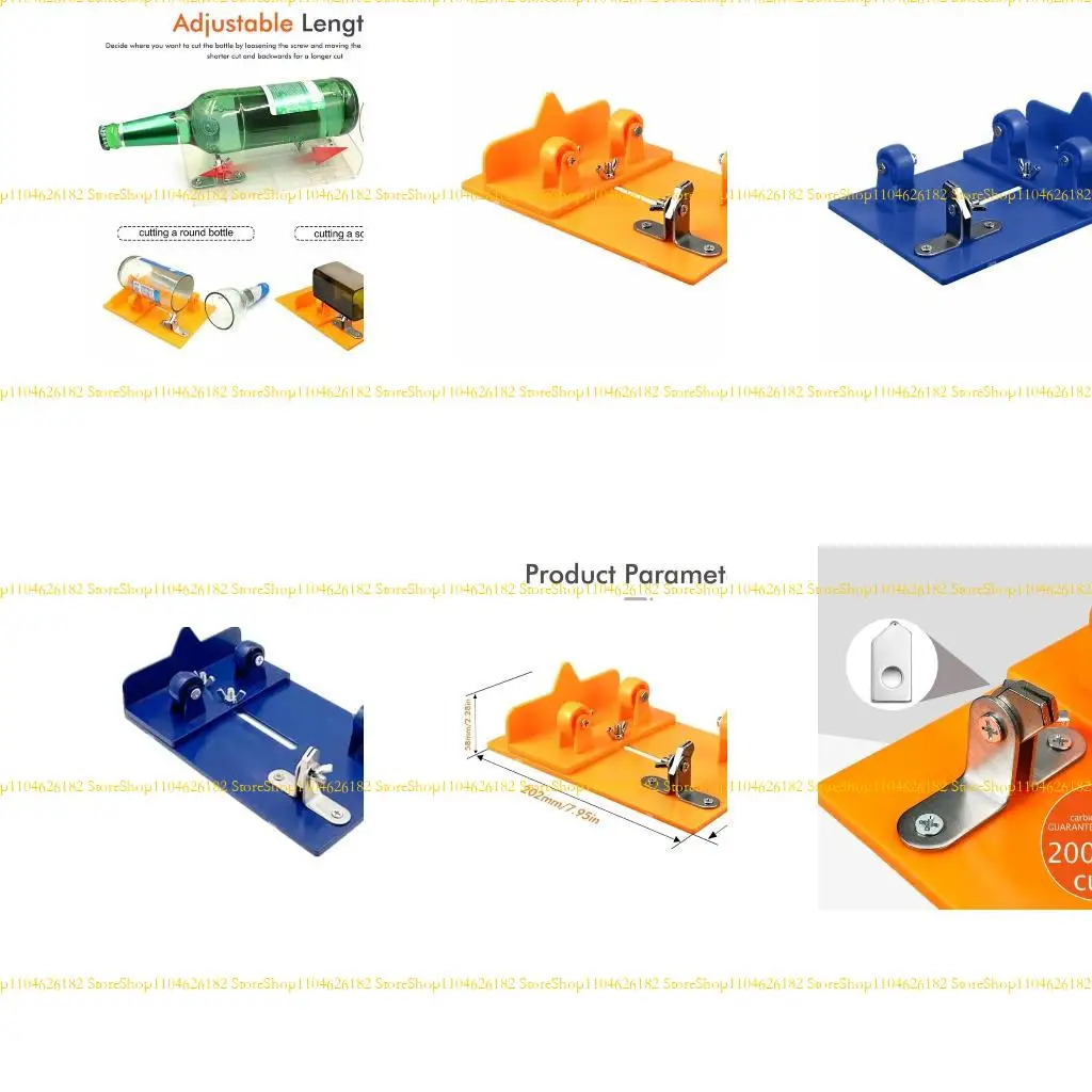 Q2Q4 Glass Botter Cutter أحجام قابلة للتعديل أحجام زجاجات معدنية زجاجات قطع زجاجات النبيذ