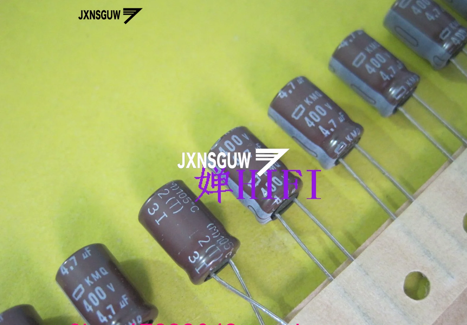 

20PCS NIPPON KMQ 400V4.7UF 8X11.5MM NCC long life electrolytic capacitor 4.7UF/400V CHEMI-CON 105 degrees 4.7uF 400V