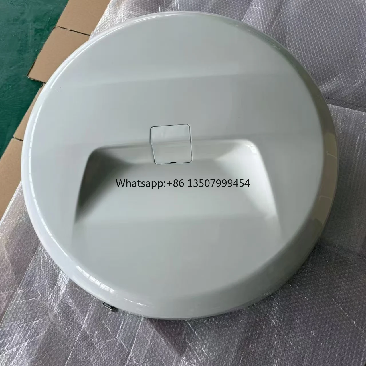 

Auto Parts Tire Cover ABS Dustproof Sunproof Car Spare Tire Cover Rear Wheel Cover for Toyota PRADO