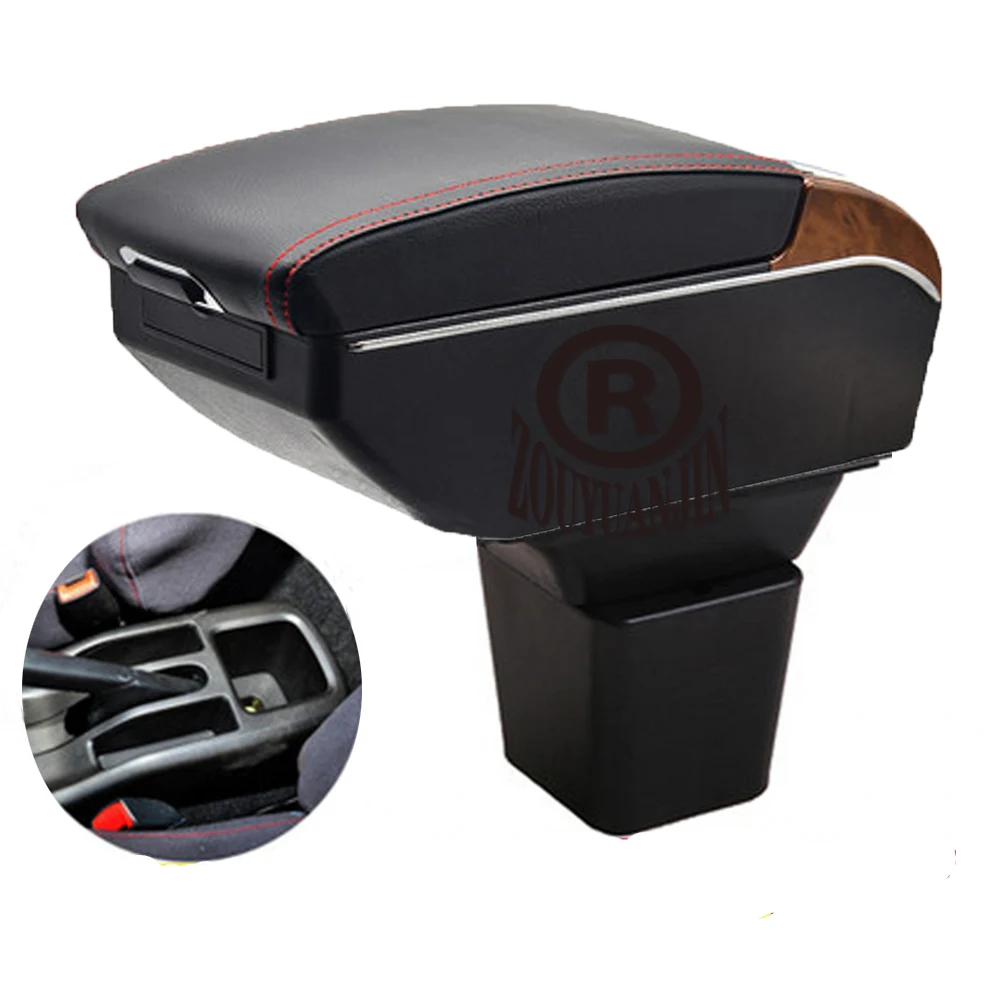 For Daihatsu Terios Armrest Box Retrofit Parts Center Console Special Storage Space Car Elbow Rest with USB