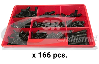 WATER CONNECTORS FOR WIPER WASHERS BOX (166 PCS) UNIVERSAL