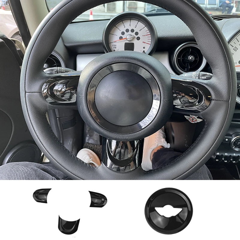 Car Accessories Interior Modification Protective Cover Black Decorative Sticker  For BMW MINI Cooper S R55 R56 R57 R58 R59 R60