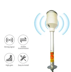 Premium 5G 4G 3G Antenna Feed Dual Band 1700-2700mhz 3300-3800mhz 2x30dbi Feedhorn Long Range Mimo For Parabolic Dish Grid