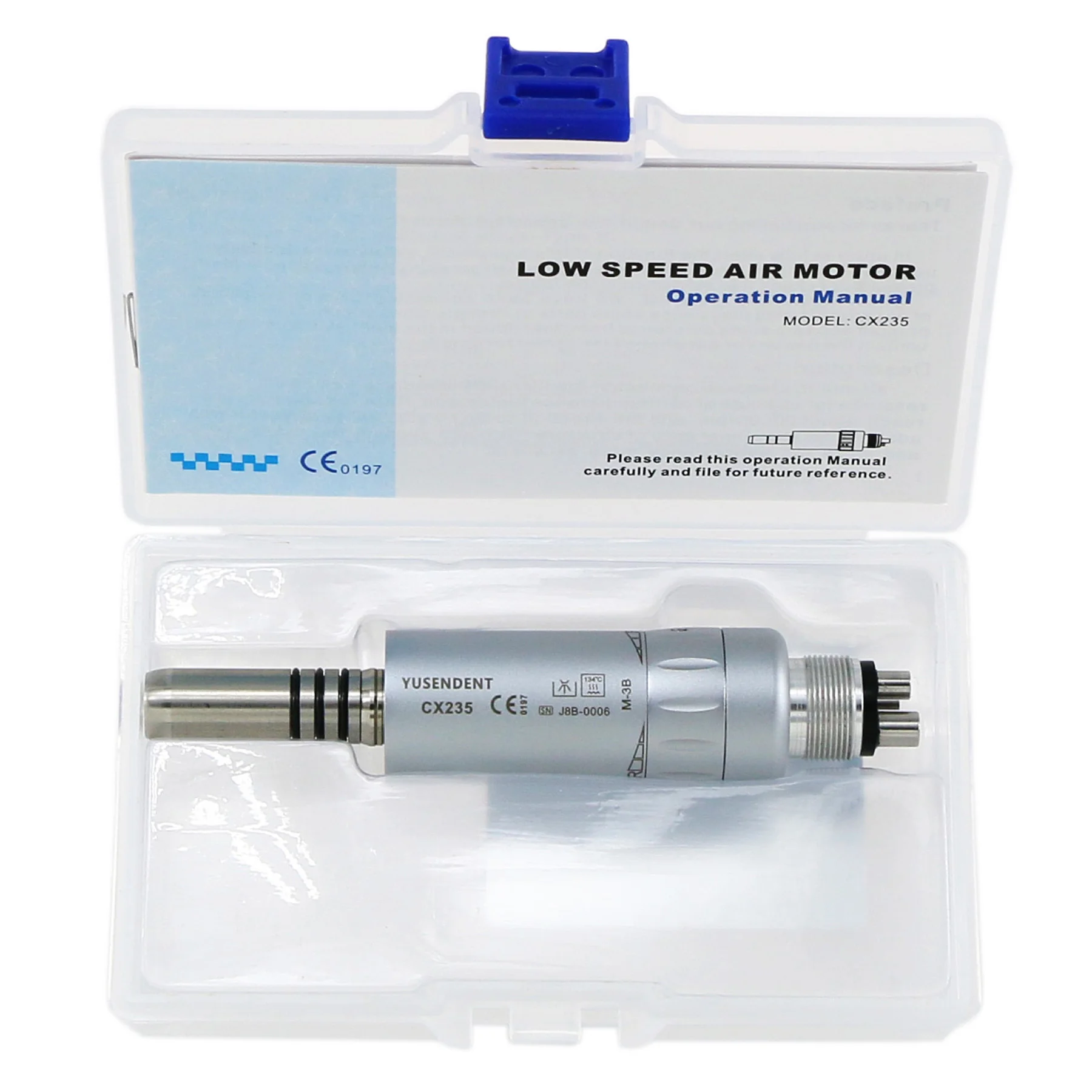 COXO YUSENDENT Dental Low Speed Fiber Optic Air Motor Handpiece Inner Water fit KAVO NSK CX235 2/4/6 Holes