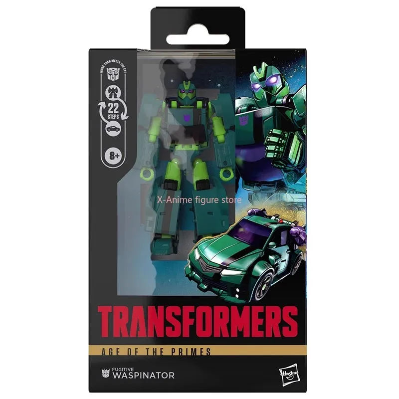 Op voorraad Hasbro Transformers Speelgoed Age of Leaders Fugitive Waspinator Deluxe Klasse 08 Animated Bee Action Figure Robot Gift