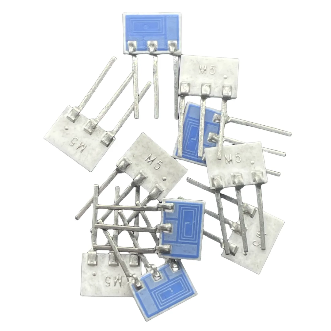 50PCS/  double letter GFMB5 printing M5 straight plug three-legged 88-108MHZ bandpass filter spot