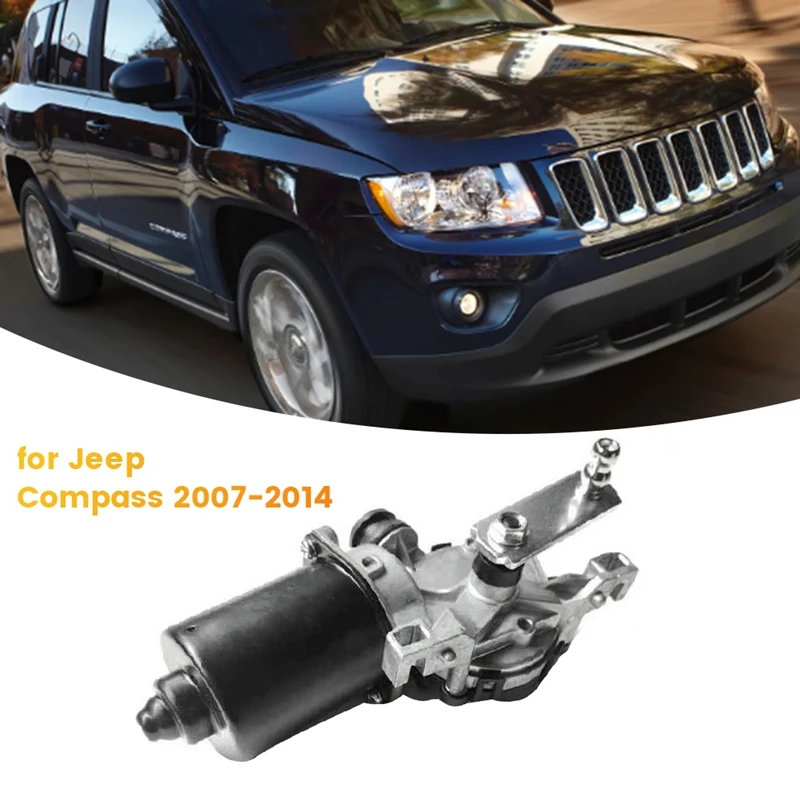 

Мотор стеклоочистителя переднего лобового стекла автомобиля 68002320AA для Jeep Compass 2007-2014, автомобильные аксессуары