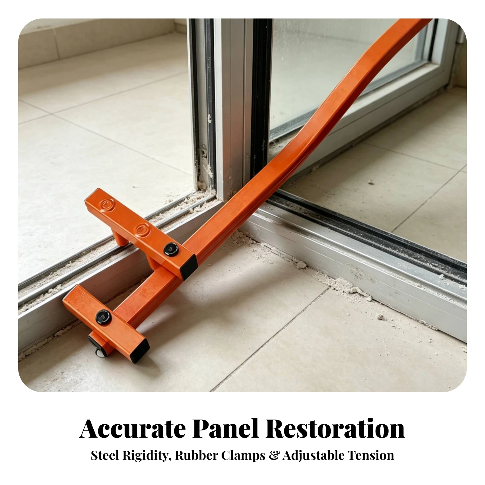 Deck Straightening Tool One-Person Deck Board Straightening Tool Board Bender Secure Grip Long-Lasting for DIYers, Job Sites - view 5