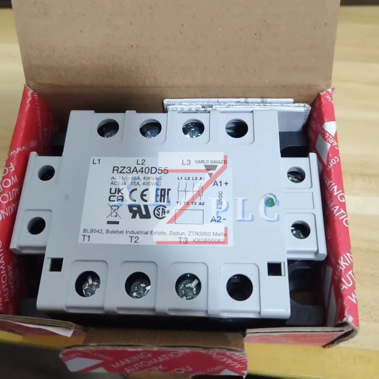 새로운 원본 RA4025L10NCSS00 RZ3A40D55 솔리드 스테이트 릴레이