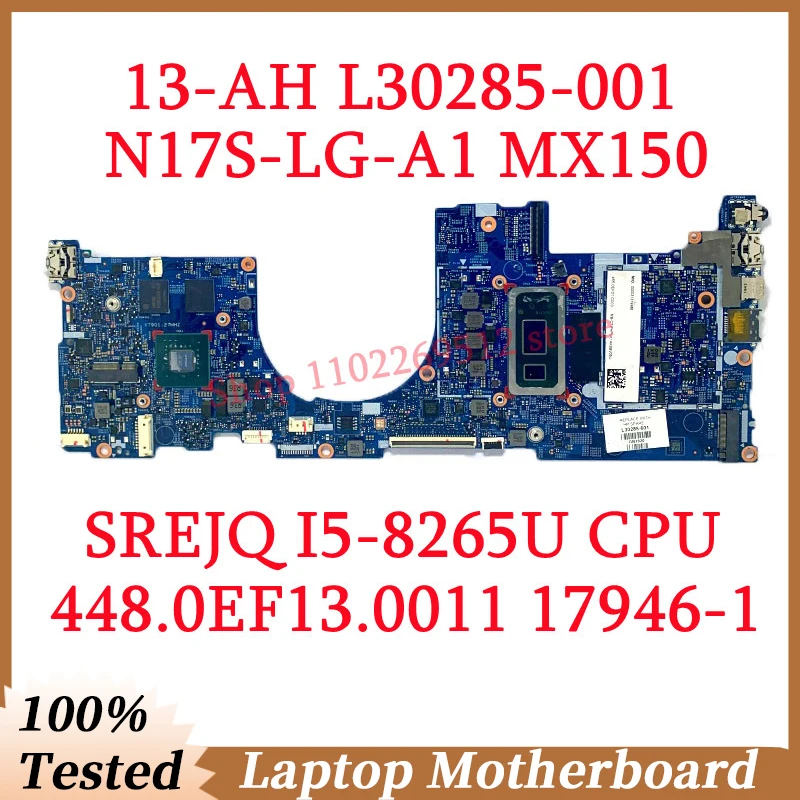 اللوحة الأم للكمبيوتر المحمول لأحصنة 13-AH, our our our, SREJQ CPU, 448.f013. من من من فضلك-1, m x150, تم اختبارها