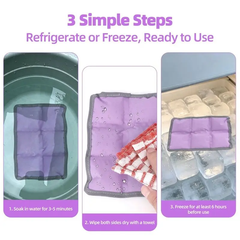 【LIMITED EDITION】Ice Packs 4PCS For-For Lunch Boxes Coolers Reusable Slim Freezer Packs For Outdoor Hiking Camping Fishing Sport