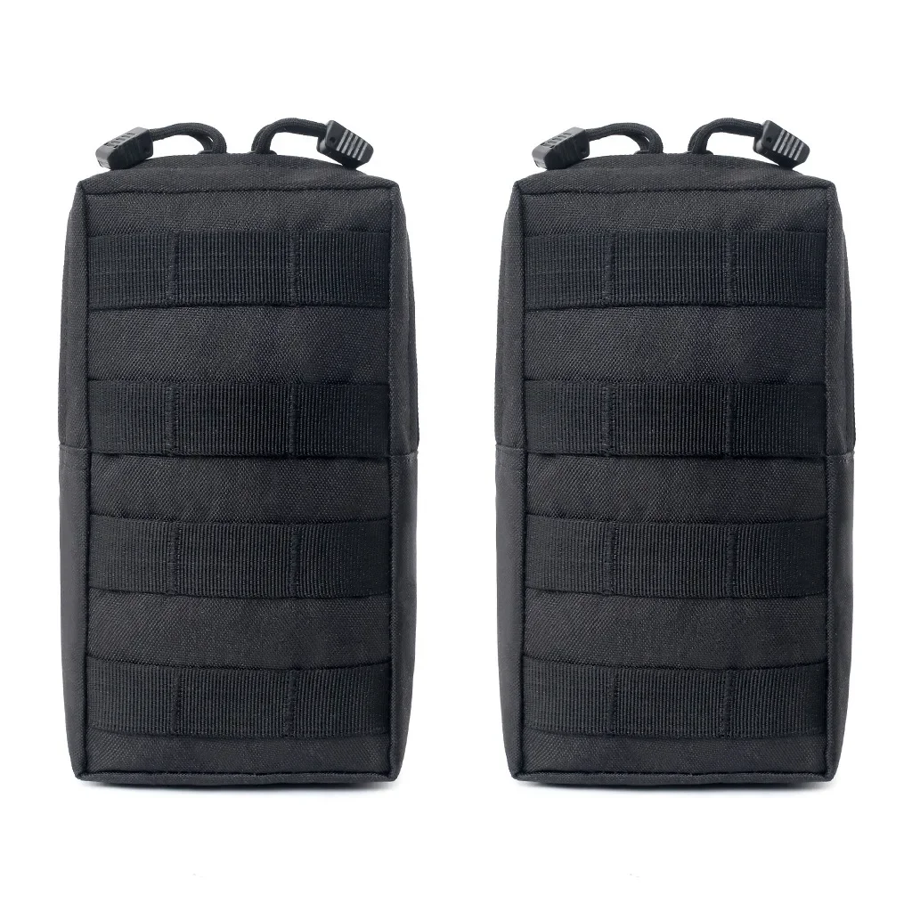 P9 Outdoor Molle EDC Pouch Waterproof Nylon Multi-Purpose Pack Tactical Universal Hunting Camping Bag MOLLE Accessories Pocket