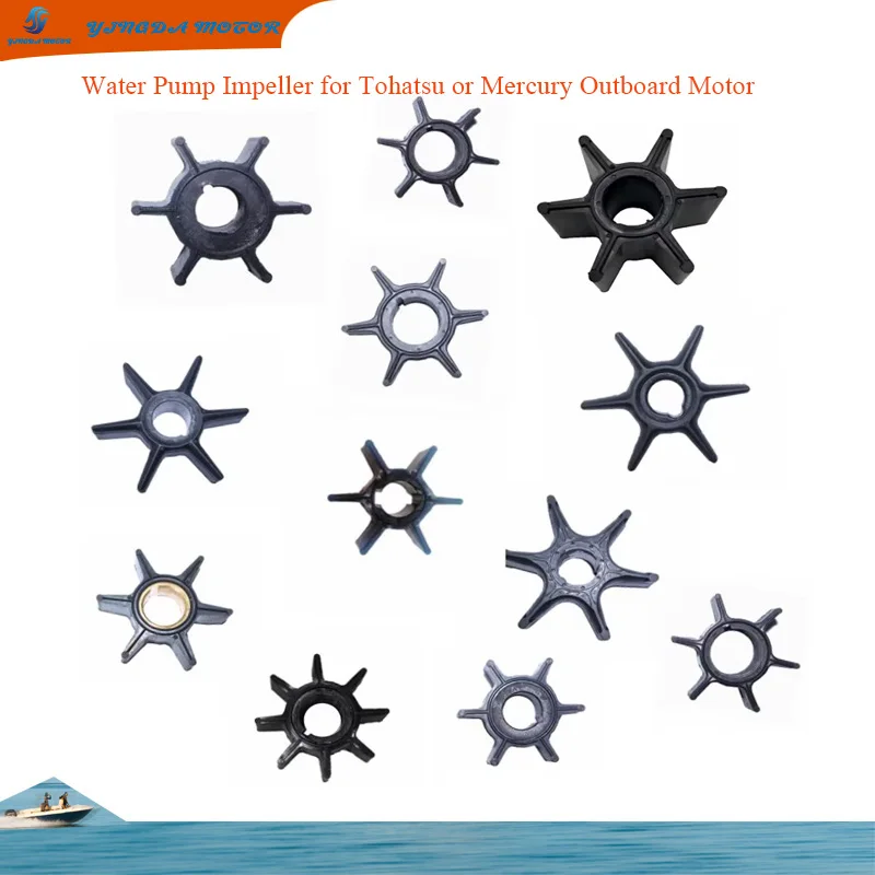 Water Pump Impeller for Tohatsu/ Mercury Outboard Motor 2/4 Stroke 2HP-60HP boat part