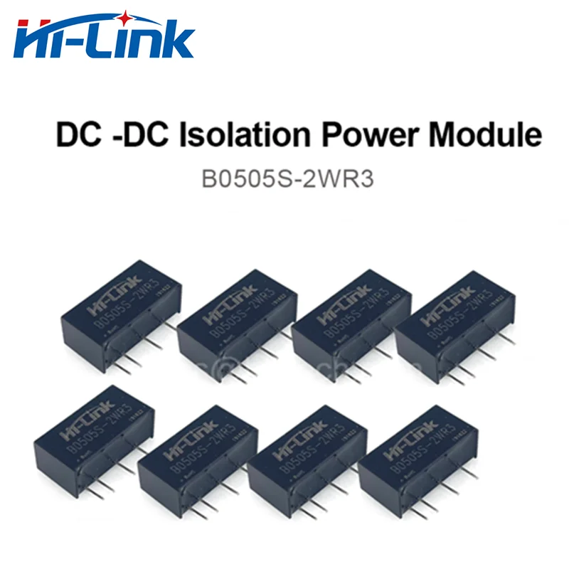 Hilink تيار مستمر/تيار مستمر B0505S-2WR3 5 فولت 4A 2 واط عزل الناتج قابل للتعديل وحدة الطاقة محول PCB المنزلية الذكية UL معتمدة