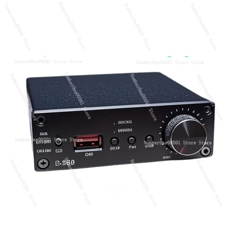 Mini Digital Amplifier with Bluetooth 5 0 and USB Player Desktop Stereo Amp for PC