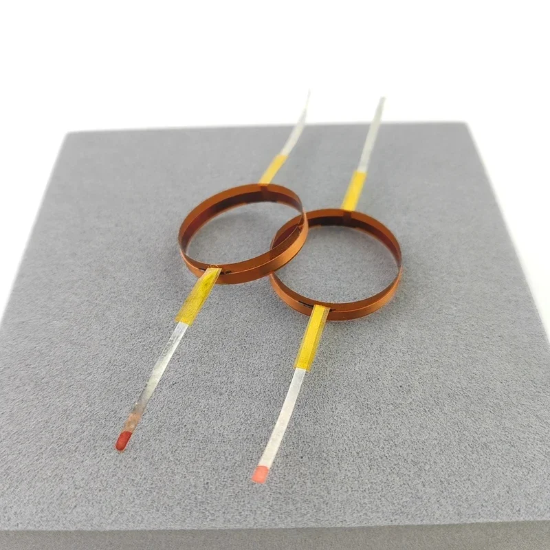 2pcs Core Aluminum Flat Wire Tweeter Voice Coil 25.5mm Suitable For Tweeter Speaker Repair