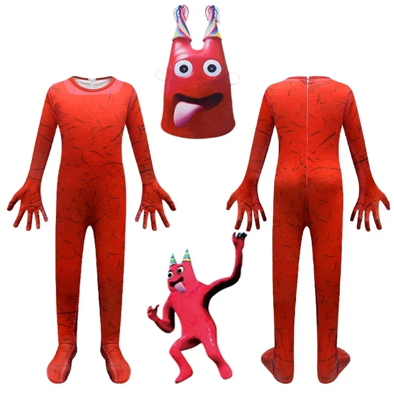 

NewKids Garden Of Banban Cosplay Clothes Horror Game Figure Monster Jumpsuit Boys Girl Carnival Performance Party Halloween Cost