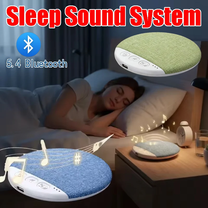 Wireless Sleep Speaker Pillow with Built-in White Noise Time