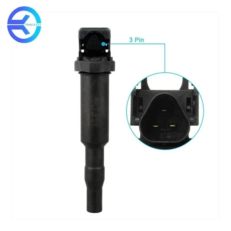 

6PCS 0221504470 12138616153 Ignition Coils Suit For BMW 325 530 535 X3 C1795 C1826 12137594596 12137571643
